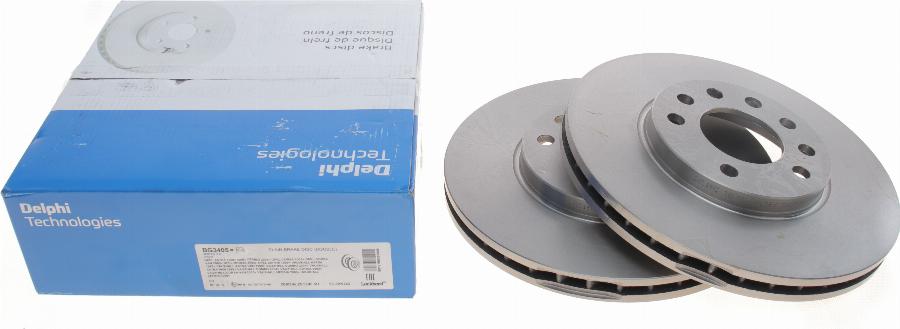 Delphi BG3405 - Brake Disc onlydrive.pro