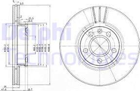 Delphi BG3696 - Brake Disc onlydrive.pro