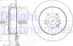 Delphi BG3691 - Brake Disc onlydrive.pro