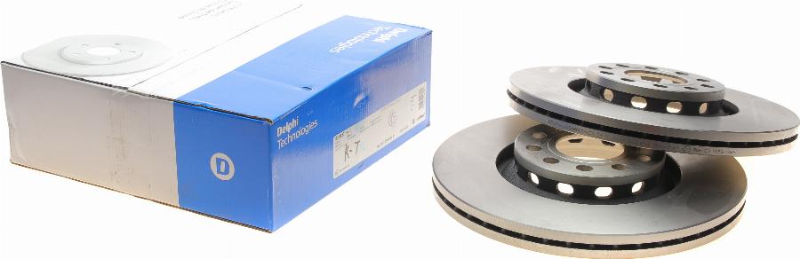 Delphi BG3657 - Brake Disc onlydrive.pro