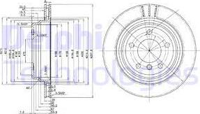 Delphi BG3042 - Brake Disc onlydrive.pro