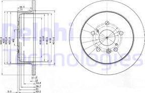 Delphi BG3779 - Brake Disc onlydrive.pro