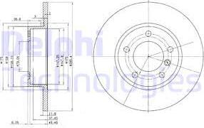 Delphi BG2622 - Brake Disc onlydrive.pro