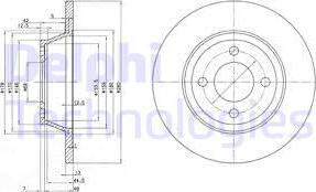 Delphi BG2783 - Brake Disc onlydrive.pro