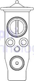 Delphi CB1013V - Paisuntaventtiili, ilmastointilaite onlydrive.pro