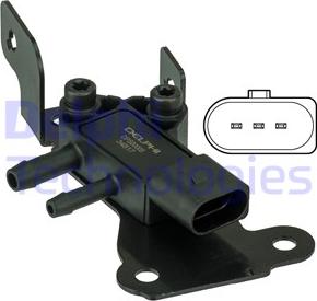 Delphi DPS00005 - Sensor, exhaust pressure onlydrive.pro