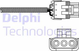 Delphi ES10969-12B1 - Lambda andur onlydrive.pro