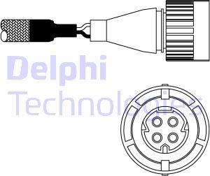 Delphi ES10986-12B1 - Oxygen, Lambda Sensor onlydrive.pro