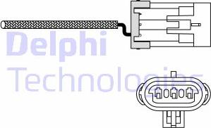 Delphi ES10988-12B1 - Lambda jutiklis onlydrive.pro