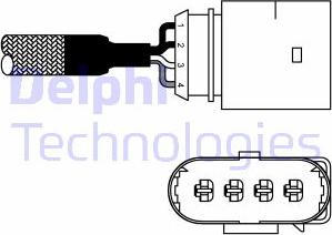 Delphi ES10978-12B1 - Lambda andur onlydrive.pro