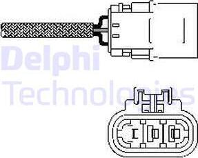 Delphi ES10456-12B1 - Oxygen, Lambda Sensor onlydrive.pro