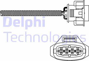Delphi ES10790-12B1 - Oxygen, Lambda Sensor onlydrive.pro