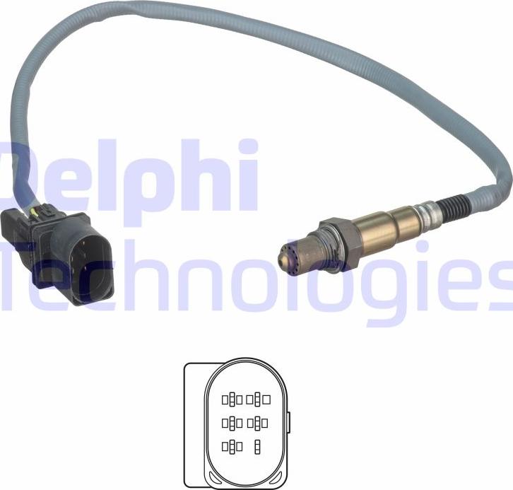 Delphi ES20549-12B1 - Lambda andur onlydrive.pro