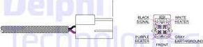 Delphi ES20172 - Oxygen, Lambda Sensor onlydrive.pro