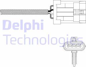 Delphi ES20335-12B1 - Oxygen, Lambda Sensor onlydrive.pro
