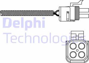 Delphi ES20290-12B1 - Lambda jutiklis onlydrive.pro