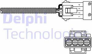 Delphi ES20230-12B1 - Oxygen, Lambda Sensor onlydrive.pro