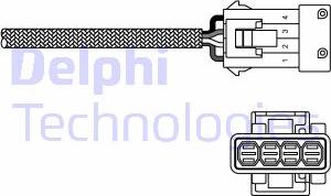 Delphi ES20230-12B1 - Lambda jutiklis onlydrive.pro