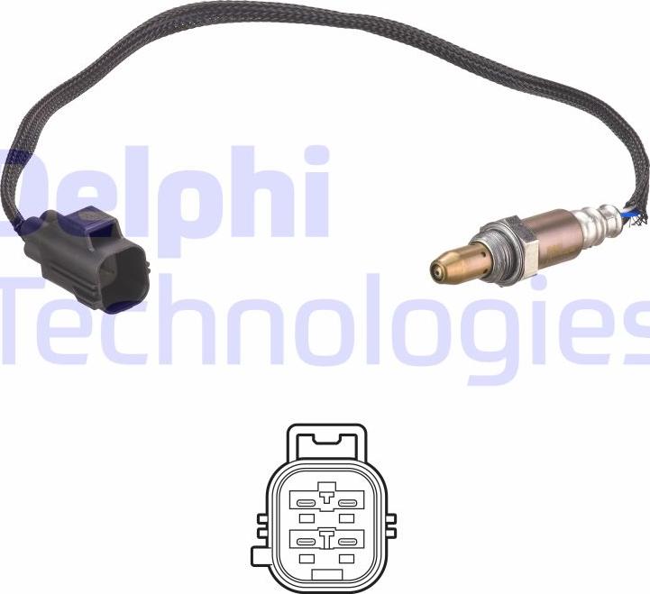 Delphi ES21271-12B1 - Oxygen, Lambda Sensor onlydrive.pro