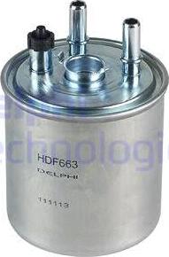 Delphi HDF663 - Fuel filter onlydrive.pro