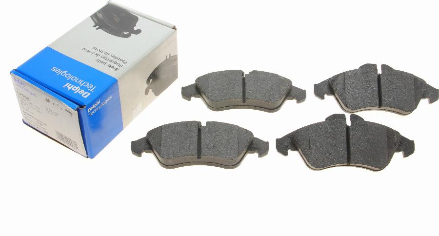 Delphi LP980 - Brake Pad Set, disc brake onlydrive.pro