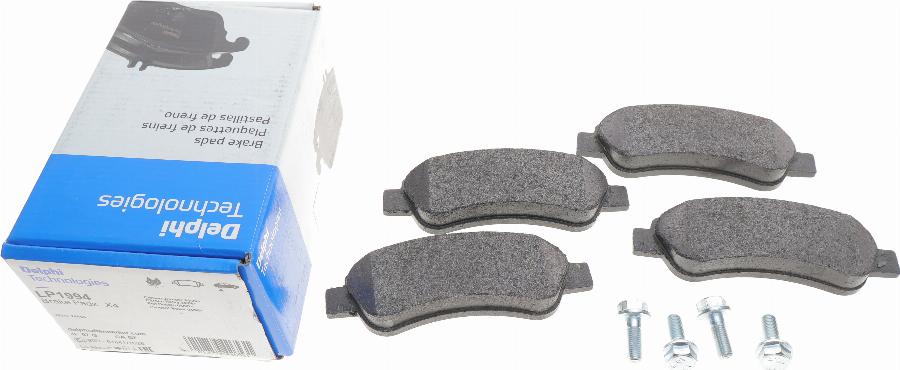 Delphi LP1994 - Brake Pad Set, disc brake onlydrive.pro