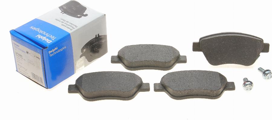 Delphi LP1989 - Brake Pad Set, disc brake onlydrive.pro