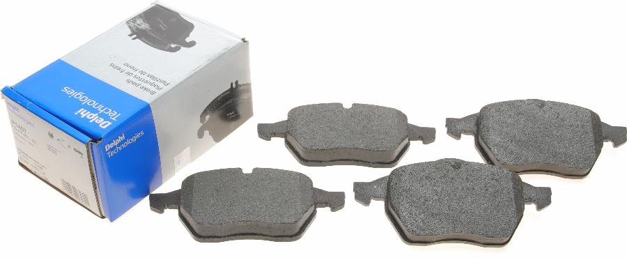 Delphi LP1407 - Brake Pad Set, disc brake onlydrive.pro