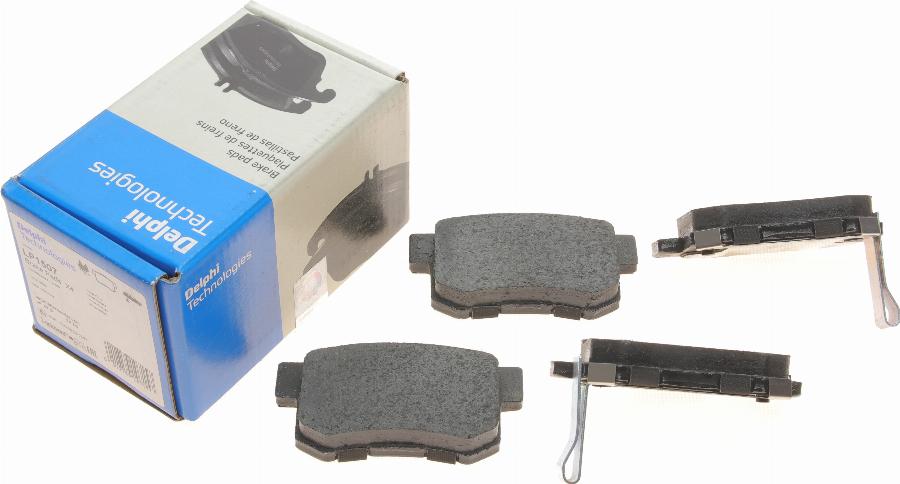 Delphi LP1507 - Brake Pad Set, disc brake onlydrive.pro