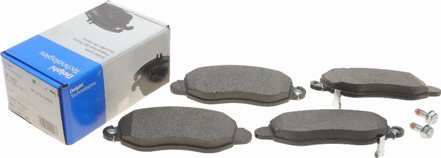 Delphi LP1582 - Brake Pad Set, disc brake onlydrive.pro