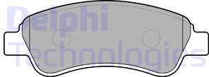 Delphi LP1679 - Brake Pad Set, disc brake onlydrive.pro