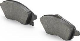 Delphi LP1676 - Brake Pad Set, disc brake onlydrive.pro