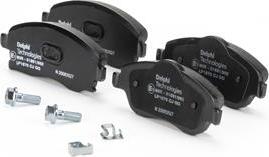 Delphi LP1676 - Brake Pad Set, disc brake onlydrive.pro