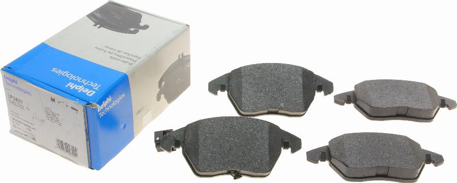 Delphi LP1837 - Brake Pad Set, disc brake onlydrive.pro