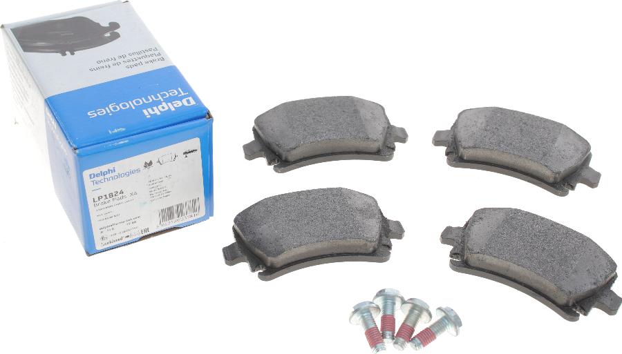 Delphi LP1824 - Brake Pad Set, disc brake onlydrive.pro