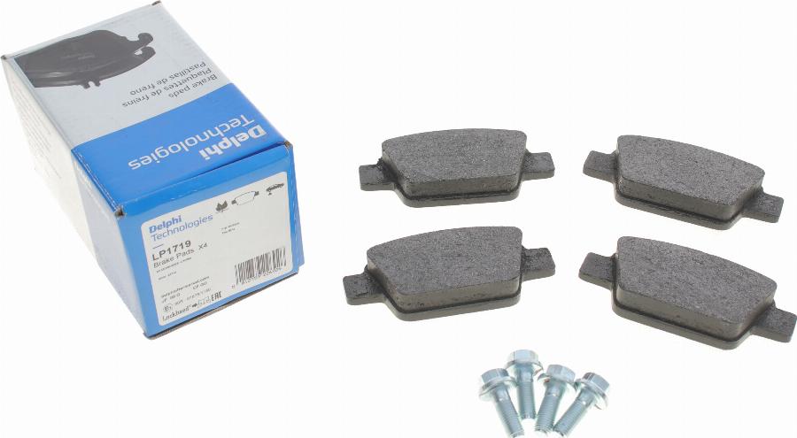 Delphi LP1719 - Brake Pad Set, disc brake onlydrive.pro