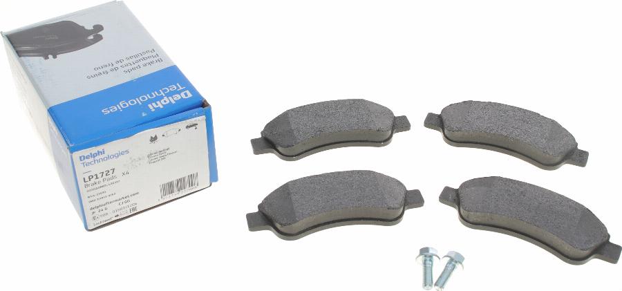 Delphi LP1727 - Brake Pad Set, disc brake onlydrive.pro