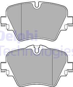 Delphi LP3182 - Brake Pad Set, disc brake onlydrive.pro