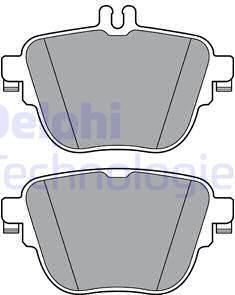 Delphi LP3359 - Brake Pad Set, disc brake onlydrive.pro