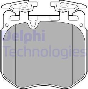 Delphi LP3304 - Bremžu uzliku kompl., Disku bremzes onlydrive.pro