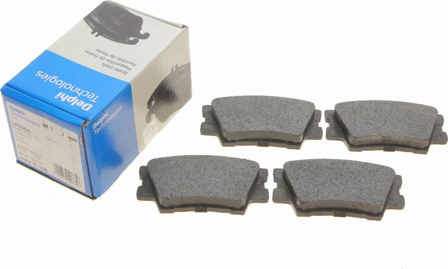 Delphi LP2004 - Brake Pad Set, disc brake onlydrive.pro