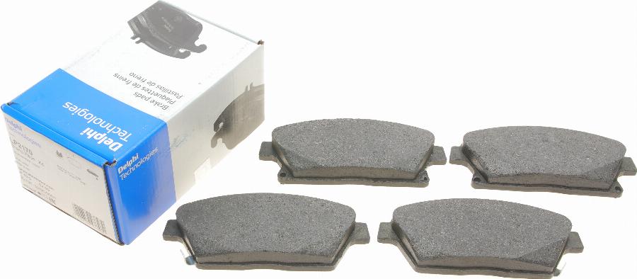 Delphi LP2170 - Brake Pad Set, disc brake onlydrive.pro