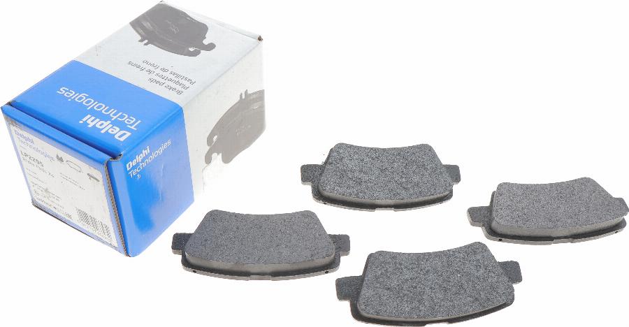 Delphi LP2295 - Brake Pad Set, disc brake onlydrive.pro