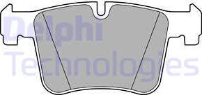 Delphi LP2234 - Brake Pad Set, disc brake onlydrive.pro