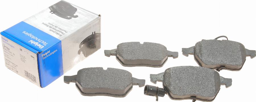 Delphi LP784 - Brake Pad Set, disc brake onlydrive.pro