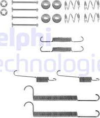 Delphi LY1048 - Accessory Kit, brake shoes onlydrive.pro