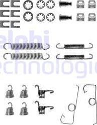 Delphi LY1053 - Accessory Kit, brake shoes onlydrive.pro