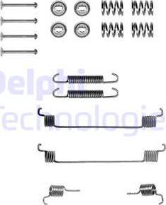 Delphi LY1061 - Lisakomplekt, Piduriklotsid onlydrive.pro