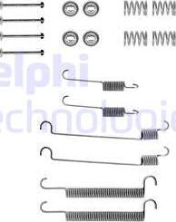 Delphi LY1016 - Accessory Kit, brake shoes onlydrive.pro