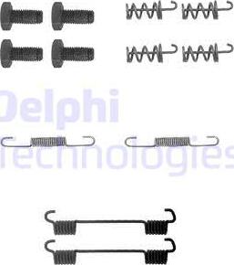 Delphi LY1104 - Accessory Kit, parking brake shoes onlydrive.pro